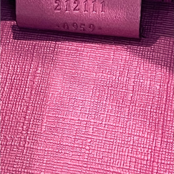 Gucci GG Print Key Case Brown PVC Gold-Tone GG Charm -Six Rings Authentic - Picture 5 of 14